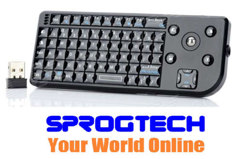 Wireless Mini Keyboard, Mouse and Laser Pointer 2.4 GHZ  for Windows, Mac, Android, Linux