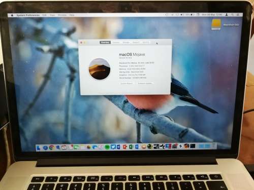 Retina Macbook Pro 15" 2.0GHz Core i7 8GB RAM