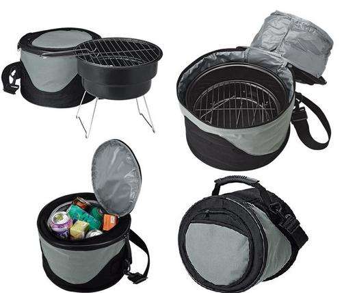 PORTABLE BRAAI/COOLER SET