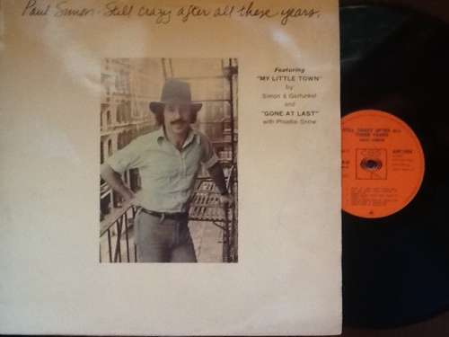 Paul Simon Still Crazy After All These Years Lp