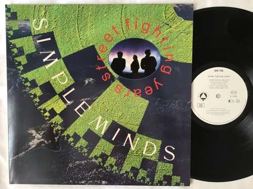 Simple Minds Street Fighting Years Lp