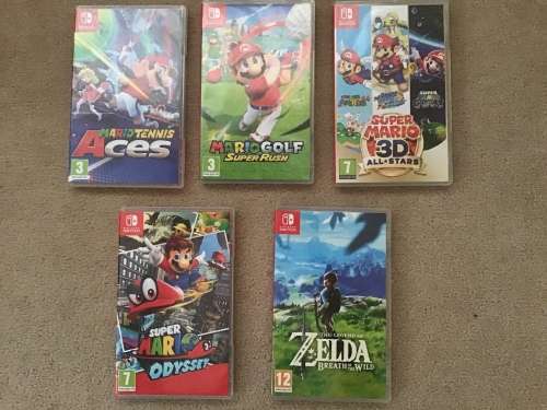 Nintendo Switch Game bundle