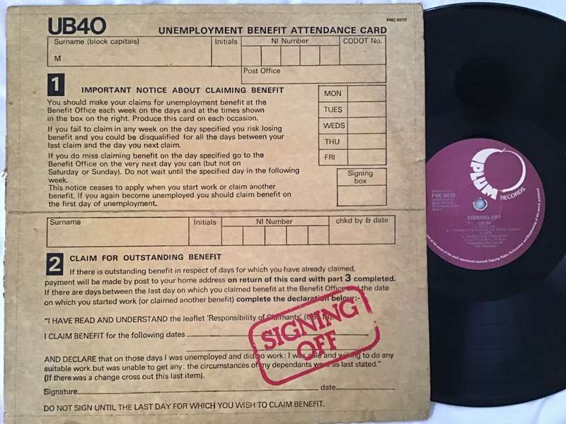 UB40 Signing Off Lp