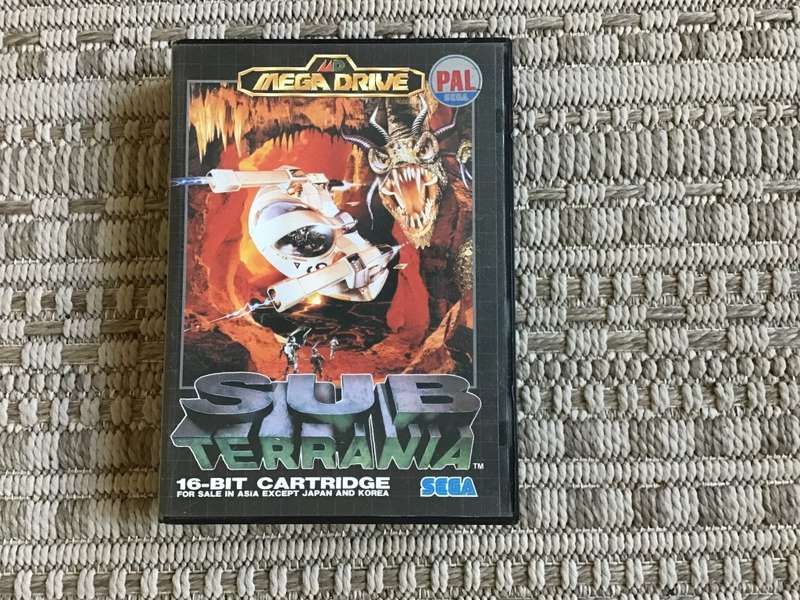 Sub Terrania Sega Mega Drive