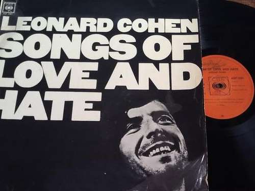 Leonard Cohen Songs Of Love And Hate Lp