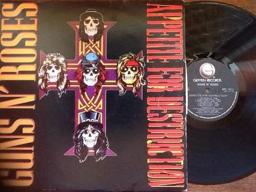 Guns n Roses Appetite For Destruction Lp