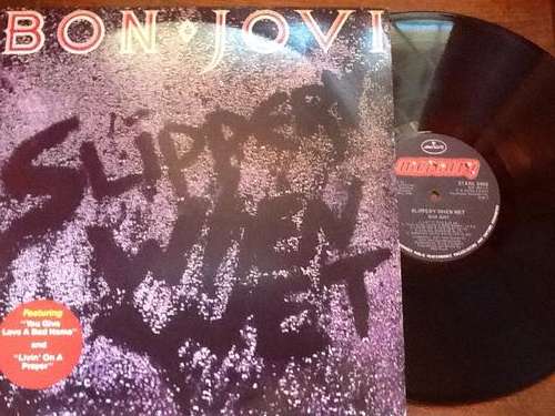Bon Jovi Slippery When Wet Lp