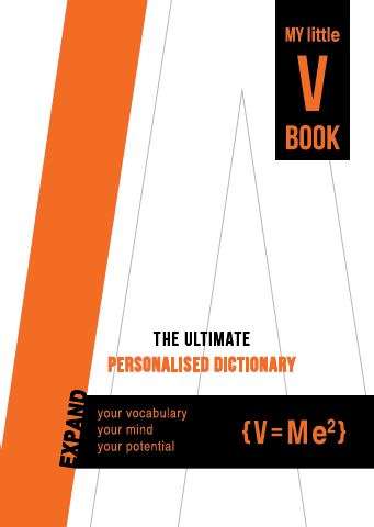 MY little V-BOOK:  Your Personalised Dictionary