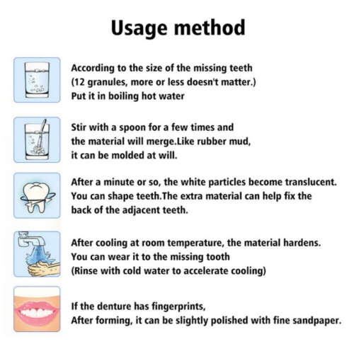 Tooth Repair DIY GAP Repair Kit TOOTH FIXER R170