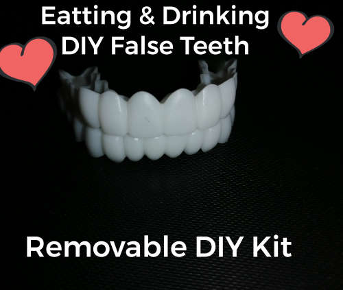 Clip on Denters Suitable for Eating - Style 1
