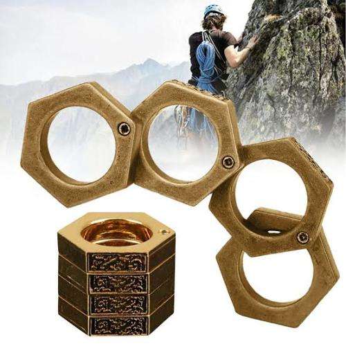 Self Defense 4 Finger Brass Survival Tool