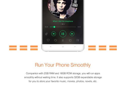 Original OUKITEL K6000 4G Android 5.1 Smartphone 5.5 inch 2GB 16GB 8.0MP MTK6735 6000mAh Quad Core