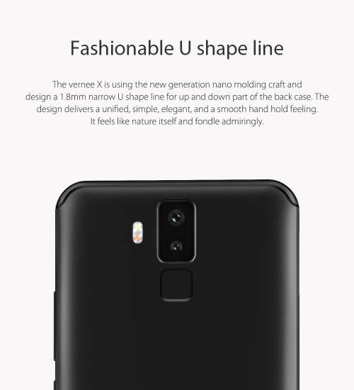 Vernee X 6G RAM 128G ROM 6.0 inch 18:9 Screen Mobile Phone MT6763 Octa core Face ID Cell Phone Four