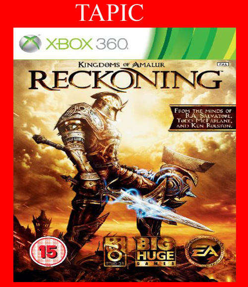 Kingdoms of Amalur: Reckoning xbox 360 (NEW SEALED GAME)