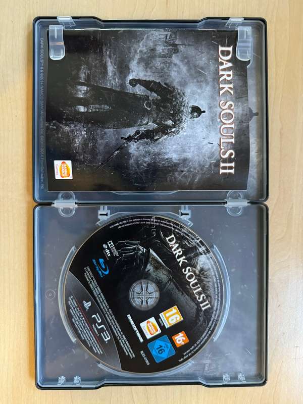 Dark Souls II [Black Armor Edition] (PS3) - Steel Case & Game