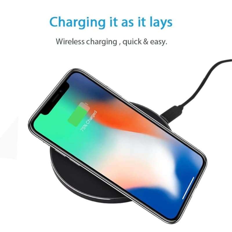 Qi Wireless Charger with 3ft Cable Kit