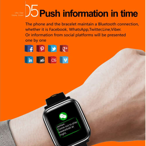 Q58 Smart Watch Heart Rate Pulse Sports Watches