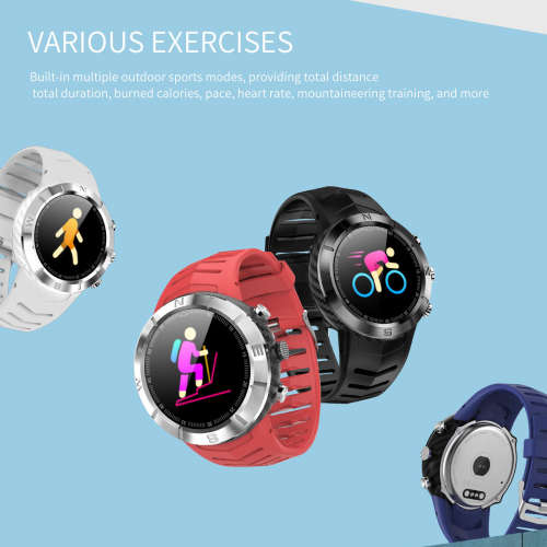 DT08 Round Touch Screen Sport SmartWatch-Silver