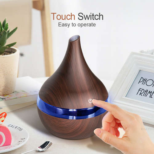 USB Electric Aroma air diffuser wood air humidifier