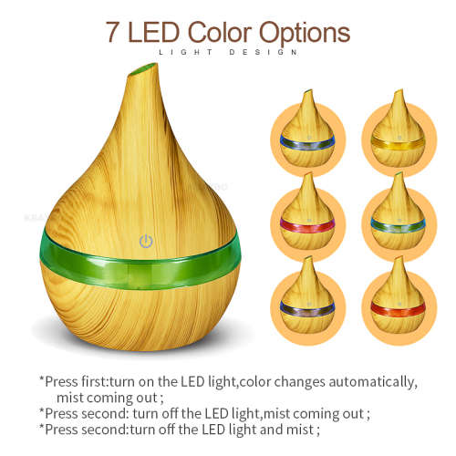 USB Electric Aroma air diffuser wood air humidifier