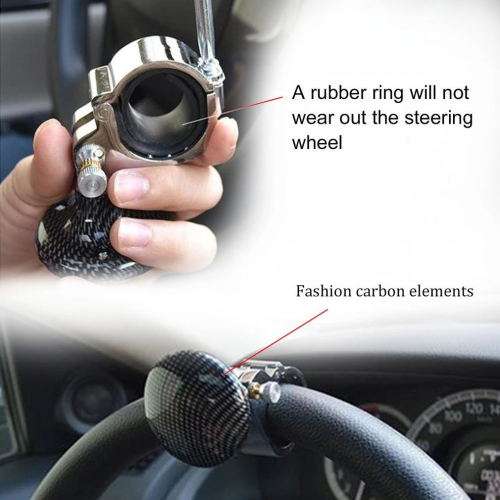 Universal Stylish Steering Wheel Metal-Assisted Ball