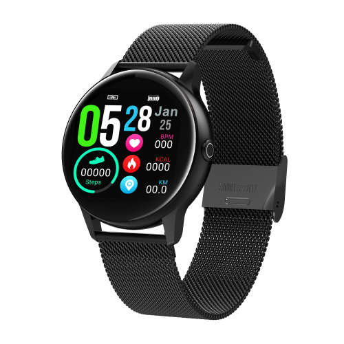 DT88 IP68 Waterproof Smartwatch - Pink Silicone