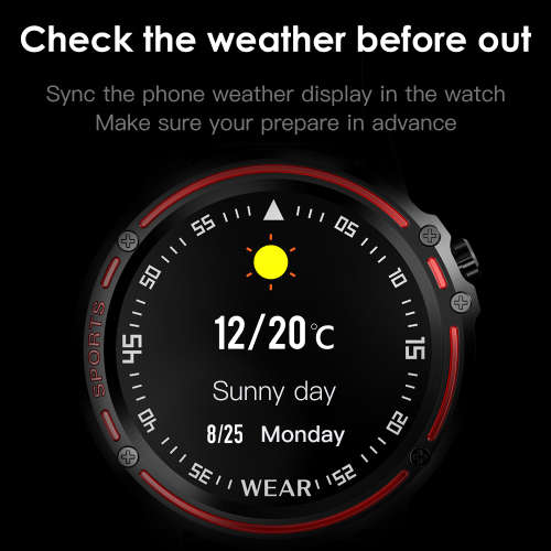 L8 Smart Bracelet - Red