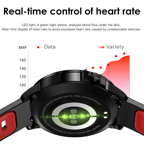 L8 Smart Bracelet - Red