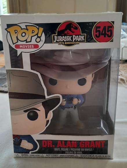 Dr.Alan Grant Funko Pop!