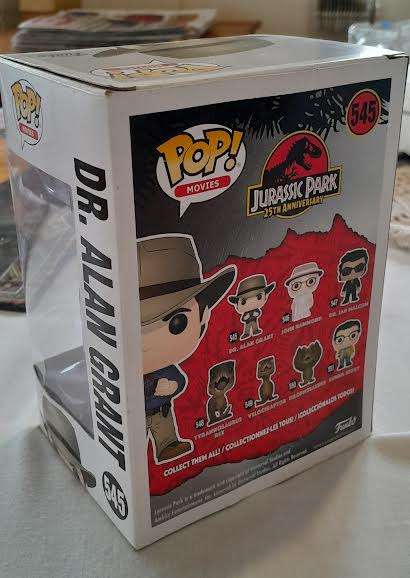 Dr.Alan Grant Funko Pop!