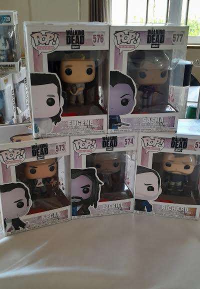 The Walking Dead Funko Pops! Complete wave 9!