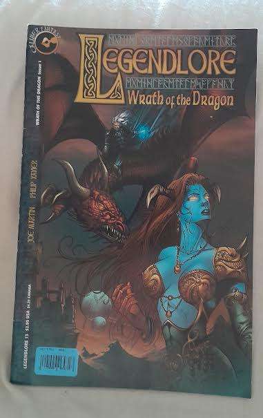 Legendlore Wrath of the dragon Issue 1