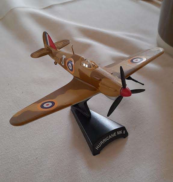 Hawker Hurricane Mk 2 Die Cast Plane