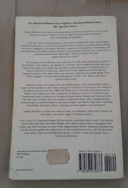 Shadow Warriors -Tom Clancy