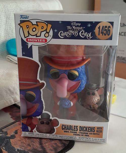 Charles Dickens with Rizzo Funko Pop!