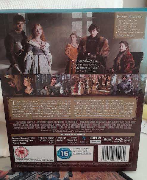 The White Queen Blu-Ray