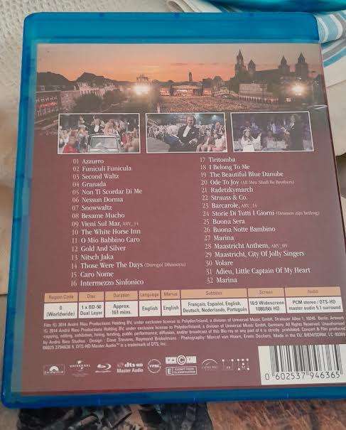 Andre Rieu Love in Venice Blu-Ray