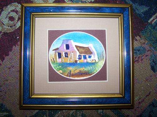 Cape Cottage Watercolour