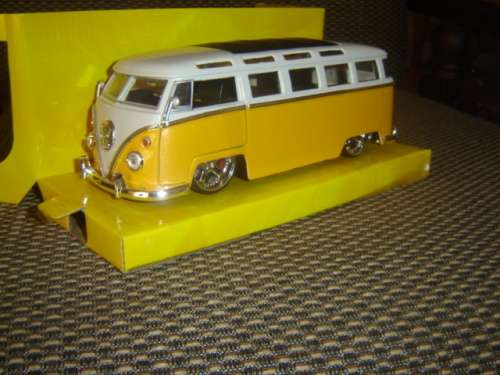 VW Kombi  Fleetline by  Top Make BIG TIME JADA  Die Cast Sc 1/24 Gteed- In Stock