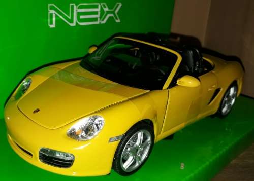 Porsche  Boxster S Roadster Die Cast Sc 1/24  WELLY NEX  New in D/Box  Gteed- In Stock