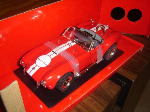 Rare '64 Racing AC Cobra Roadster o Steroids by YatMing R/S new D/Play Box Free Delivery by Coerier