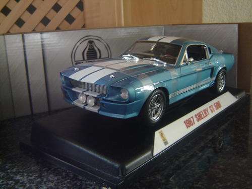 Lovely Metalic L/Blue '67 Shelby GT 500 Eleanor's Sister  Scale 1/18  Shelby Colectibles