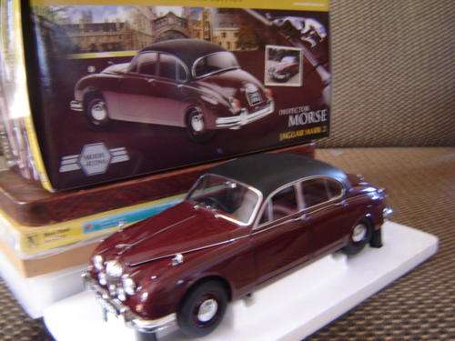 Stunning Inspector Morse Jaguar MK2 Scale 1/18 by Models Icon new in Display Box