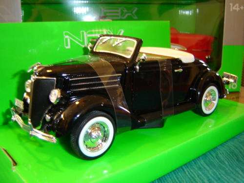 '36 Ford V8 Cabriolet Die Cast   WELLY Nex  Sc 1/24 New in D/Box Gteed- In Stock