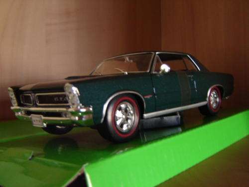 ' 65 Pontiac GTO Die Cast  by  WELLY NEX  Scale 1/24  New in Display Box.-Gteed- In Stock