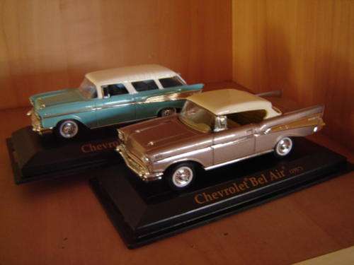 '57 Chevrolet Combo: Bell Air Nomad V8 & Bell Air H/Top V8  1/43  YatMing R/S New i D/Box Garenteed