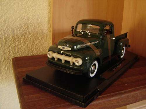 '51 Ford F1 Pick Up  V8 Die Cast  - WELLY NEX Sc 1/18 New- In D/Box  G/Teed - In Stock