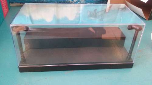 Acrylic Display Case with Base - 2 LED Lights ( Can use Batteries) Scale 1/24 ( Smaller Scales too
