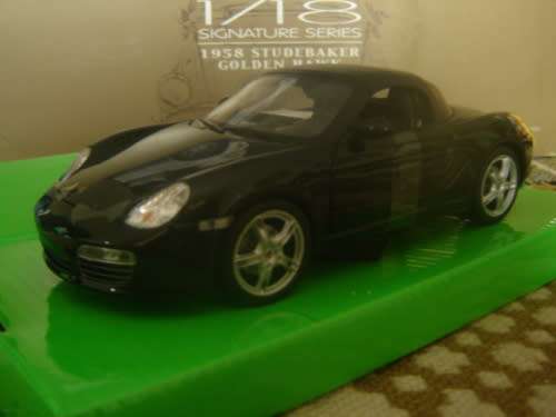 Porsche  Boxster S Roadster w S/ Top Die Cast  1/24  WELLY  New iD/Box  Buy any x 2 % Off Selling