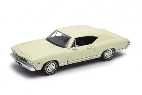 '68 Chevrolet Chevelle   Scale  1/24 D/Cast Model Welly NEX  New in Display  Box  In Stock Garenteed